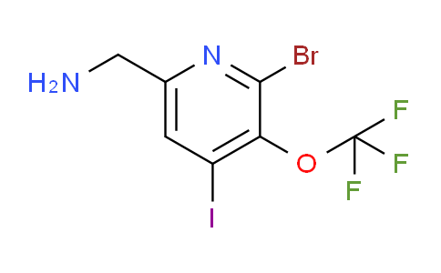 6-(Aminomethyl)-2-bromo-4-iodo-3-(trifluoromethoxy)pyridine