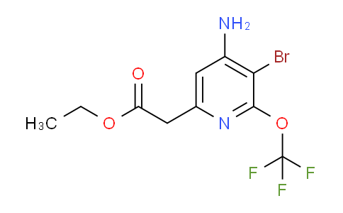 AM18622 | 1803677-66-8 | Ethyl 4-amino-3-bromo-2-(trifluoromethoxy)pyridine-6-acetate