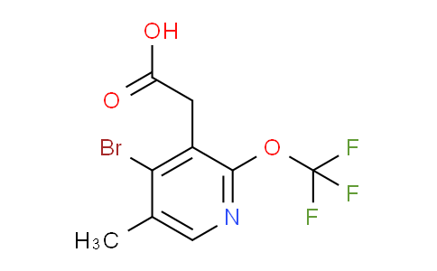 AM186224 | 1806220-70-1 | 4-Bromo-5-methyl-2-(trifluoromethoxy)pyridine-3-acetic acid
