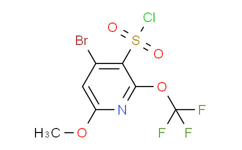 AM186225 | 1804002-90-1 | 4-Bromo-6-methoxy-2-(trifluoromethoxy)pyridine-3-sulfonyl chloride