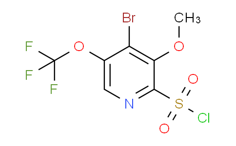 AM186228 | 1803465-41-9 | 4-Bromo-3-methoxy-5-(trifluoromethoxy)pyridine-2-sulfonyl chloride