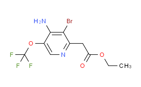 AM18623 | 1803530-53-1 | Ethyl 4-amino-3-bromo-5-(trifluoromethoxy)pyridine-2-acetate