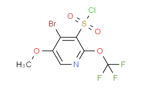 AM186232 | 1803626-25-6 | 4-Bromo-5-methoxy-2-(trifluoromethoxy)pyridine-3-sulfonyl chloride