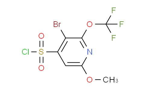 AM186233 | 1803947-73-0 | 3-Bromo-6-methoxy-2-(trifluoromethoxy)pyridine-4-sulfonyl chloride
