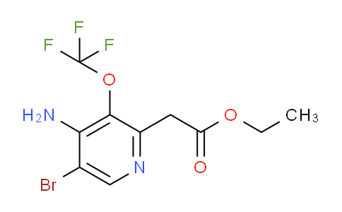 AM18624 | 1805985-40-3 | Ethyl 4-amino-5-bromo-3-(trifluoromethoxy)pyridine-2-acetate