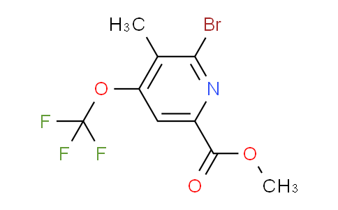 AM186241 | 1803955-90-9 | Methyl 2-bromo-3-methyl-4-(trifluoromethoxy)pyridine-6-carboxylate