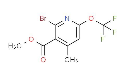 AM186246 | 1804572-81-3 | Methyl 2-bromo-4-methyl-6-(trifluoromethoxy)pyridine-3-carboxylate