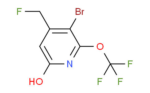 AM186247 | 1806081-81-1 | 3-Bromo-4-(fluoromethyl)-6-hydroxy-2-(trifluoromethoxy)pyridine