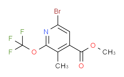 AM186249 | 1804572-88-0 | Methyl 6-bromo-3-methyl-2-(trifluoromethoxy)pyridine-4-carboxylate