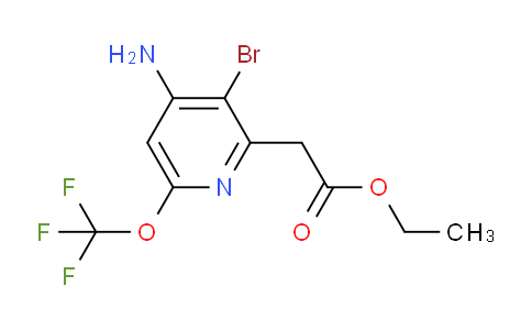 AM18625 | 1805934-88-6 | Ethyl 4-amino-3-bromo-6-(trifluoromethoxy)pyridine-2-acetate