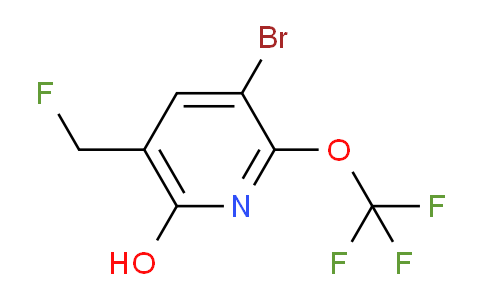AM186250 | 1806088-30-1 | 3-Bromo-5-(fluoromethyl)-6-hydroxy-2-(trifluoromethoxy)pyridine
