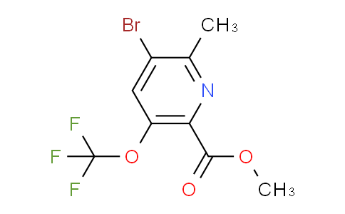 AM186251 | 1803614-48-3 | Methyl 3-bromo-2-methyl-5-(trifluoromethoxy)pyridine-6-carboxylate