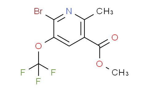 AM186252 | 1804582-38-4 | Methyl 2-bromo-6-methyl-3-(trifluoromethoxy)pyridine-5-carboxylate
