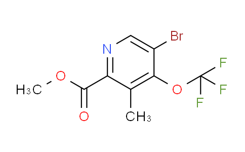 AM186258 | 1804603-74-4 | Methyl 5-bromo-3-methyl-4-(trifluoromethoxy)pyridine-2-carboxylate