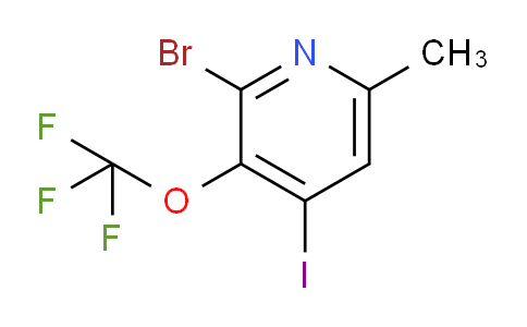 AM186260 | 1804593-49-4 | 2-Bromo-4-iodo-6-methyl-3-(trifluoromethoxy)pyridine