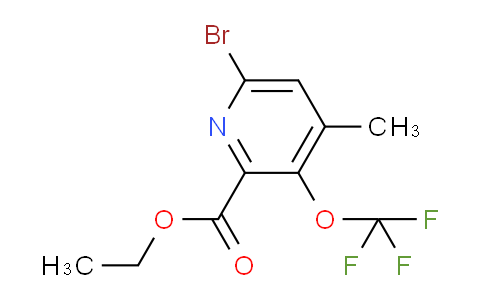 AM186268 | 1804583-06-9 | Ethyl 6-bromo-4-methyl-3-(trifluoromethoxy)pyridine-2-carboxylate