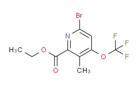 AM186272 | 1803575-25-8 | Ethyl 6-bromo-3-methyl-4-(trifluoromethoxy)pyridine-2-carboxylate
