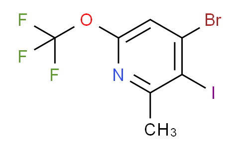 AM186273 | 1804577-47-6 | 4-Bromo-3-iodo-2-methyl-6-(trifluoromethoxy)pyridine