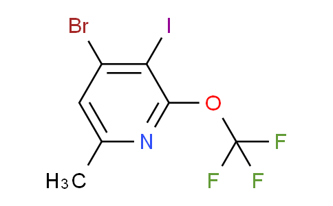 AM186275 | 1803470-74-7 | 4-Bromo-3-iodo-6-methyl-2-(trifluoromethoxy)pyridine