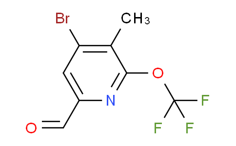 AM186276 | 1804393-82-5 | 4-Bromo-3-methyl-2-(trifluoromethoxy)pyridine-6-carboxaldehyde