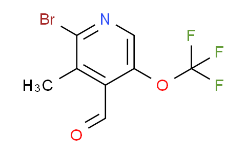 AM186280 | 1804570-71-5 | 2-Bromo-3-methyl-5-(trifluoromethoxy)pyridine-4-carboxaldehyde
