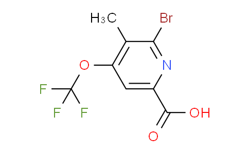 AM186283 | 1806223-45-9 | 2-Bromo-3-methyl-4-(trifluoromethoxy)pyridine-6-carboxylic acid