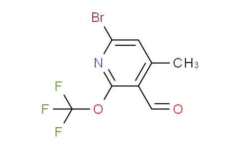AM186284 | 1804581-38-1 | 6-Bromo-4-methyl-2-(trifluoromethoxy)pyridine-3-carboxaldehyde