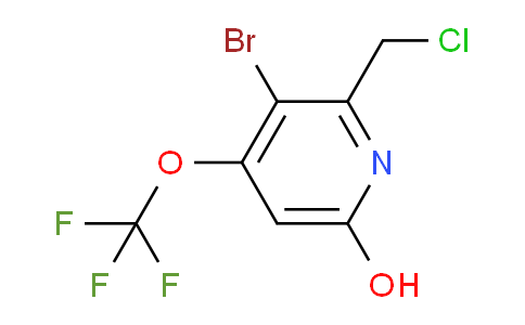 AM186288 | 1803969-37-0 | 3-Bromo-2-(chloromethyl)-6-hydroxy-4-(trifluoromethoxy)pyridine