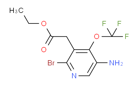 AM18629 | 1804519-53-6 | Ethyl 5-amino-2-bromo-4-(trifluoromethoxy)pyridine-3-acetate
