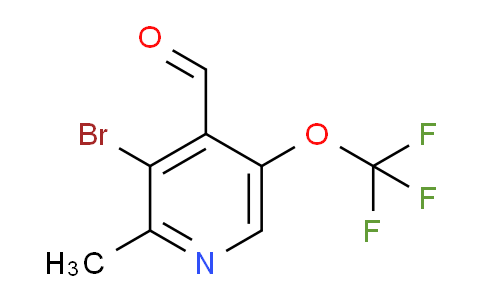 AM186291 | 1803633-10-4 | 3-Bromo-2-methyl-5-(trifluoromethoxy)pyridine-4-carboxaldehyde