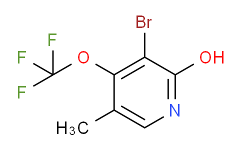 AM186294 | 1804629-65-9 | 3-Bromo-2-hydroxy-5-methyl-4-(trifluoromethoxy)pyridine