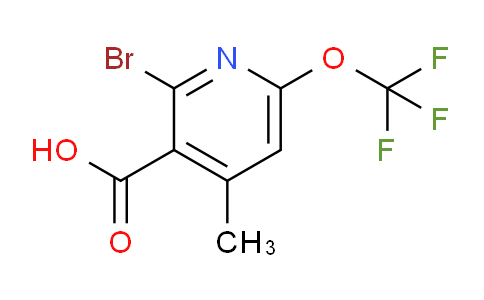 AM186297 | 1806223-62-0 | 2-Bromo-4-methyl-6-(trifluoromethoxy)pyridine-3-carboxylic acid
