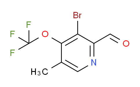 AM186298 | 1803465-59-9 | 3-Bromo-5-methyl-4-(trifluoromethoxy)pyridine-2-carboxaldehyde