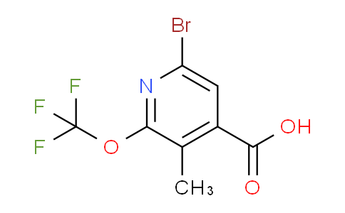 AM186303 | 1804572-01-7 | 6-Bromo-3-methyl-2-(trifluoromethoxy)pyridine-4-carboxylic acid