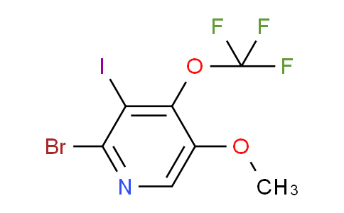 AM186304 | 1806084-40-1 | 2-Bromo-3-iodo-5-methoxy-4-(trifluoromethoxy)pyridine