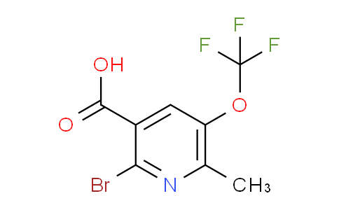 AM186307 | 1803955-37-4 | 2-Bromo-6-methyl-5-(trifluoromethoxy)pyridine-3-carboxylic acid