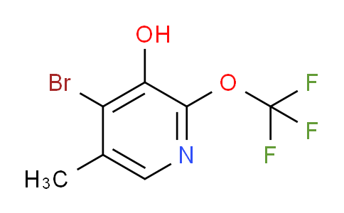AM186309 | 1804450-10-9 | 4-Bromo-3-hydroxy-5-methyl-2-(trifluoromethoxy)pyridine