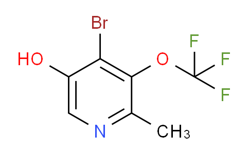 AM186310 | 1804646-51-2 | 4-Bromo-5-hydroxy-2-methyl-3-(trifluoromethoxy)pyridine