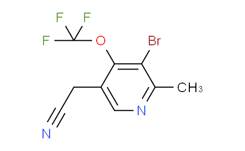 AM186324 | 1803950-09-5 | 3-Bromo-2-methyl-4-(trifluoromethoxy)pyridine-5-acetonitrile
