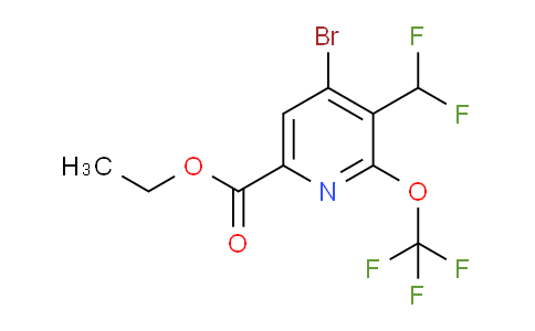AM186330 | 1804549-33-4 | Ethyl 4-bromo-3-(difluoromethyl)-2-(trifluoromethoxy)pyridine-6-carboxylate