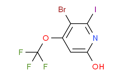 AM186334 | 1803910-61-3 | 3-Bromo-6-hydroxy-2-iodo-4-(trifluoromethoxy)pyridine