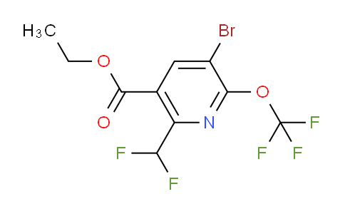 AM186335 | 1804549-52-7 | Ethyl 3-bromo-6-(difluoromethyl)-2-(trifluoromethoxy)pyridine-5-carboxylate