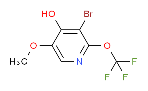 AM186352 | 1806238-17-4 | 3-Bromo-4-hydroxy-5-methoxy-2-(trifluoromethoxy)pyridine