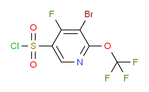 AM186357 | 1806222-66-1 | 3-Bromo-4-fluoro-2-(trifluoromethoxy)pyridine-5-sulfonyl chloride