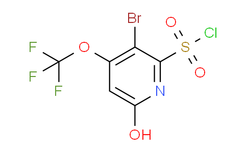 AM186363 | 1803994-10-6 | 3-Bromo-6-hydroxy-4-(trifluoromethoxy)pyridine-2-sulfonyl chloride