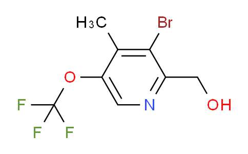 AM186364 | 1806222-97-8 | 3-Bromo-4-methyl-5-(trifluoromethoxy)pyridine-2-methanol