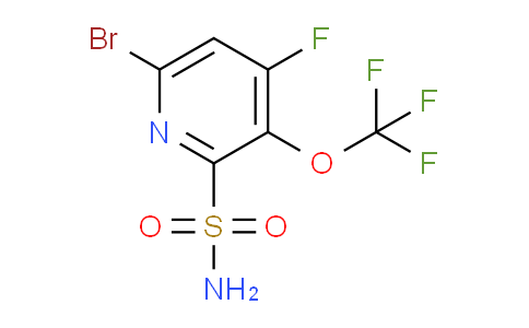 AM186380 | 1806179-11-2 | 6-Bromo-4-fluoro-3-(trifluoromethoxy)pyridine-2-sulfonamide