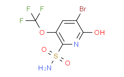 AM186383 | 1803994-42-4 | 3-Bromo-2-hydroxy-5-(trifluoromethoxy)pyridine-6-sulfonamide