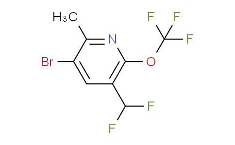 AM186389 | 1803912-66-4 | 3-Bromo-5-(difluoromethyl)-2-methyl-6-(trifluoromethoxy)pyridine