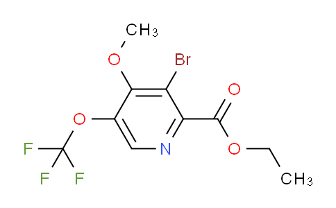 AM186390 | 1806200-31-6 | Ethyl 3-bromo-4-methoxy-5-(trifluoromethoxy)pyridine-2-carboxylate
